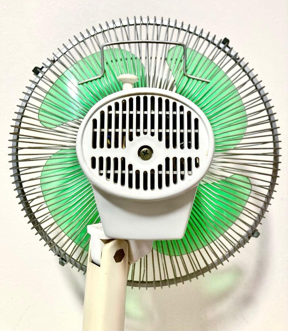 昭和レトロ TOSHIBA東芝扇風機 完動品 グリーン