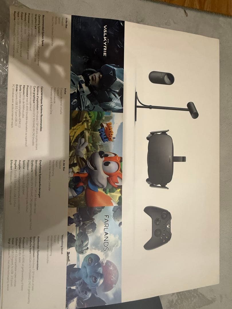  Rift VRヘッドセット【箱付き】