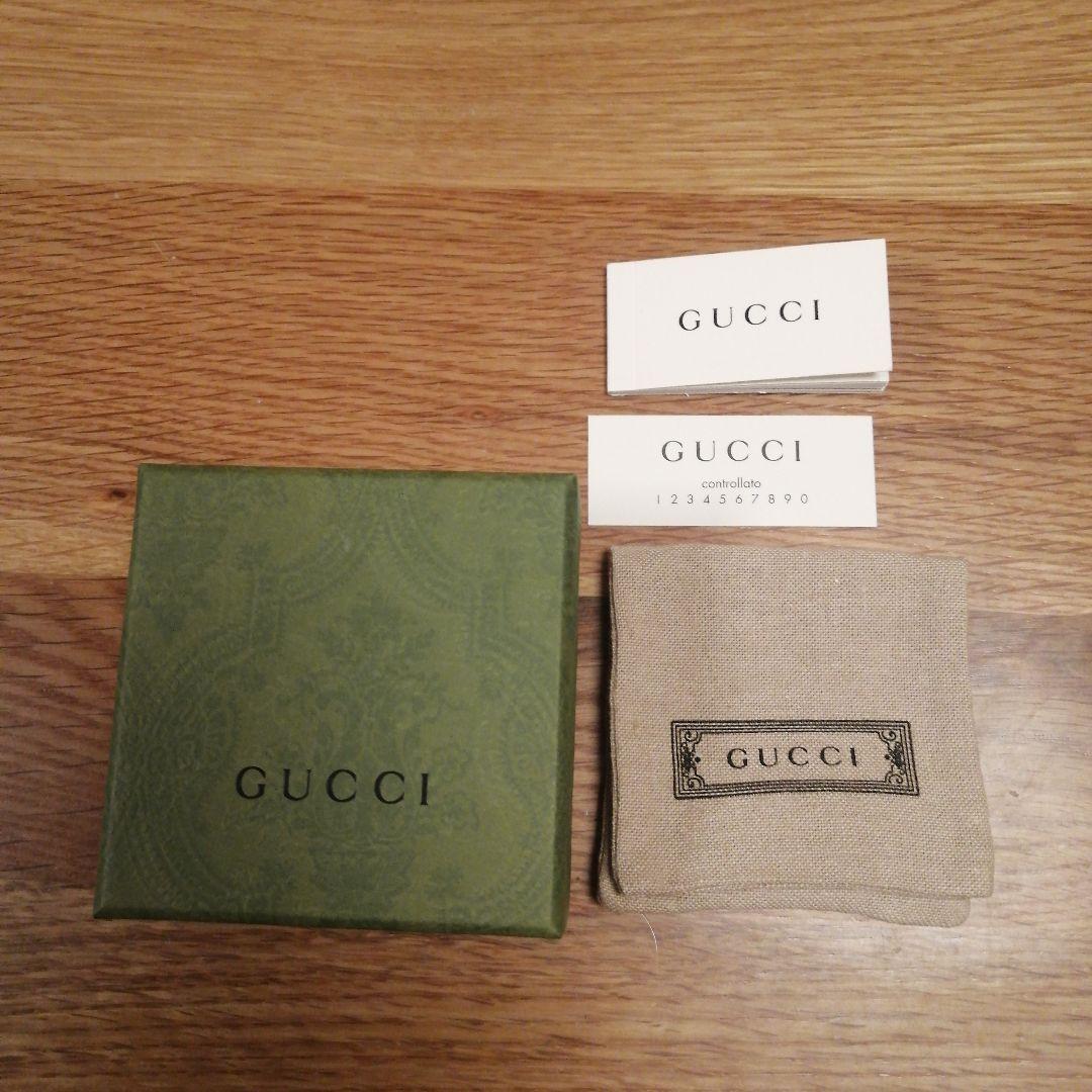 グッチGUCCIインターロッキングネックレスシルバーブリット