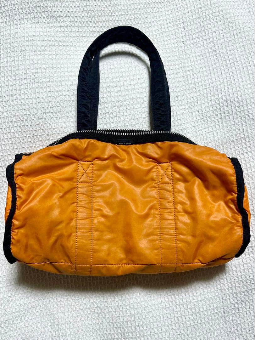 【美品】PORTER ポーター タンカー ボストンバッグ ドラムバッグ ブラック