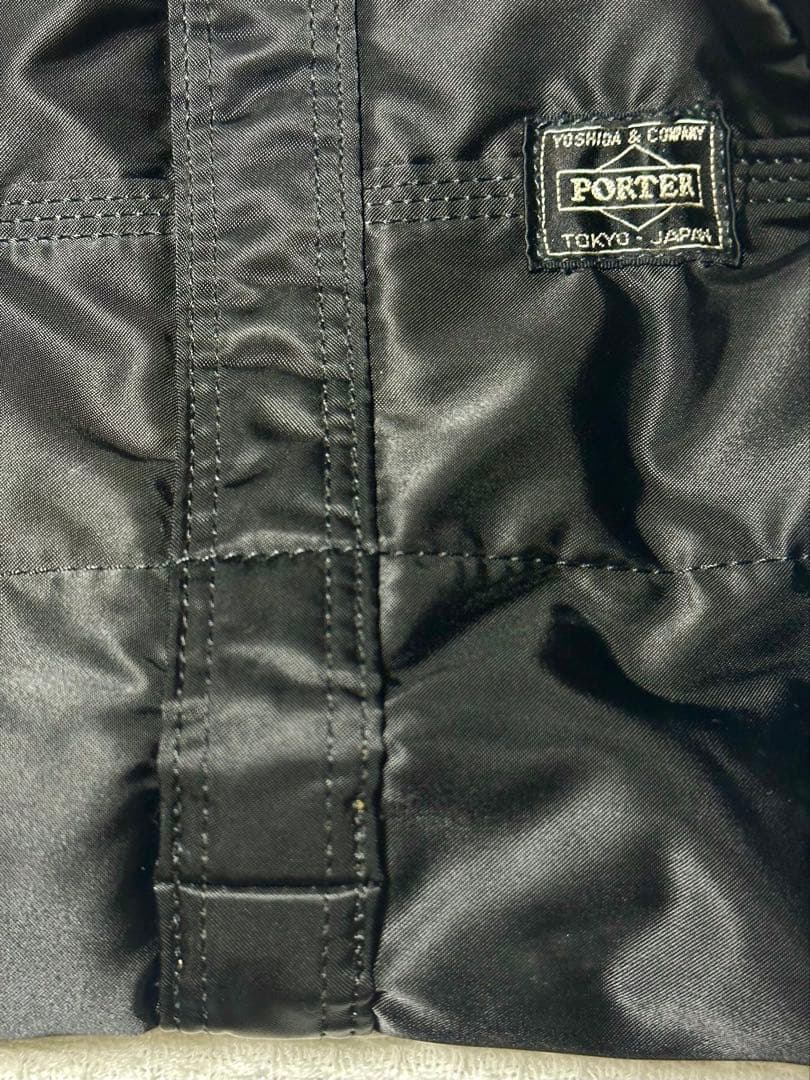 【美品】PORTER ポーター タンカー ボストンバッグ ドラムバッグ ブラック