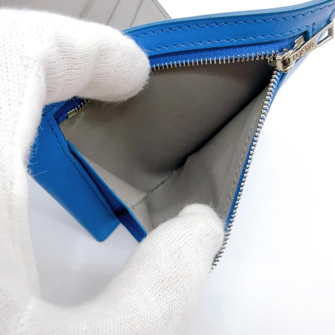 ◇ロエベ◇レザー/フォールデッド/コンパクトウォレット/財布/LOEWE