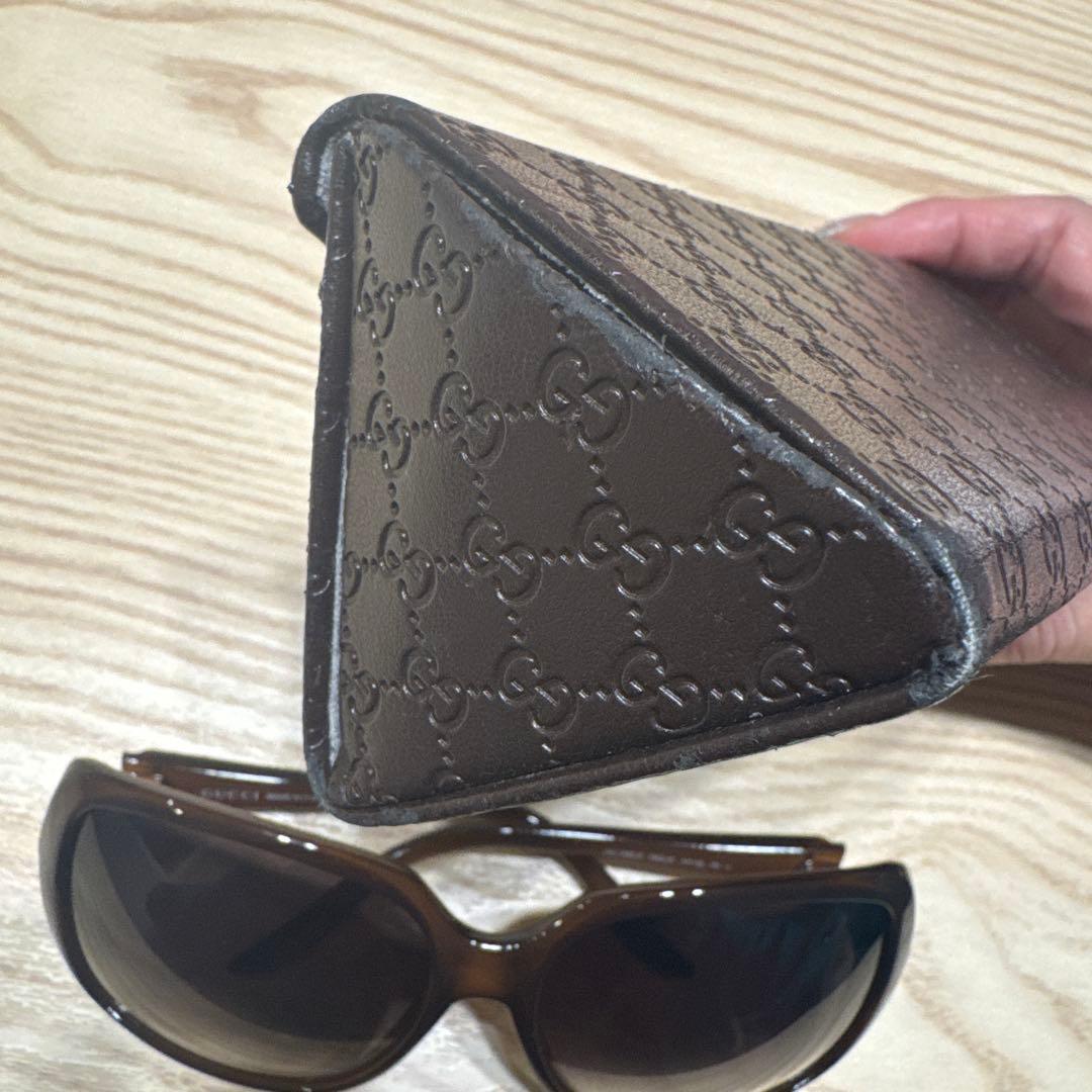 Gucci ブラウン サングラス ケース付き