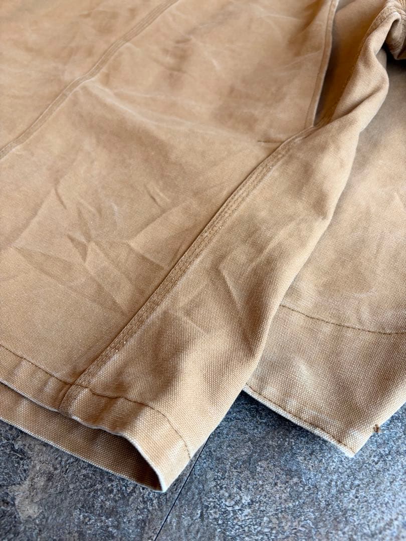 80-90s carhartt カーハート ミシガンチョアコート 希少 裏地無し