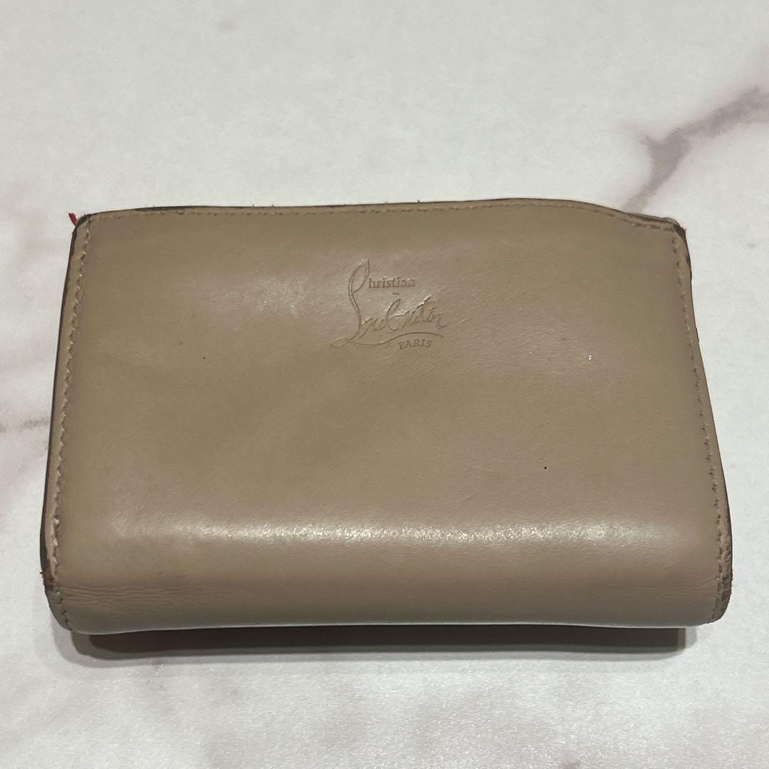Christian Louboutin ルブタン 3つ折り財布 ピンク