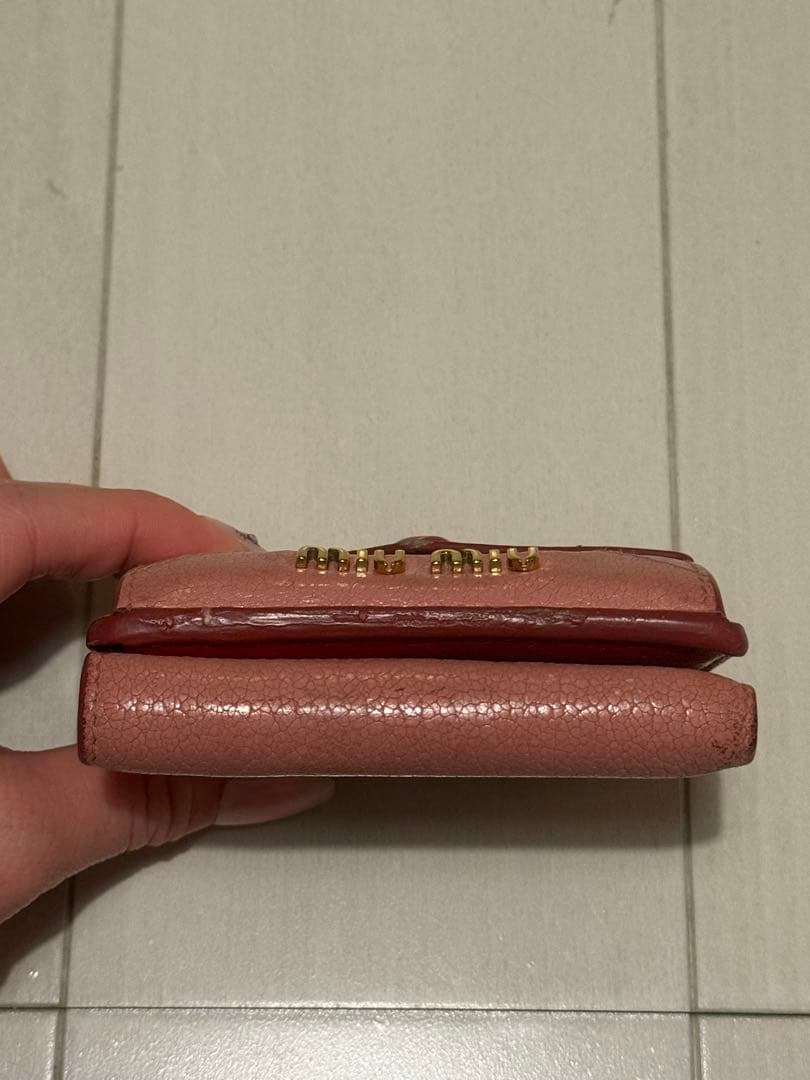 MIU MIUラブレターミニウォレットミニ財布 ミュウミュウ