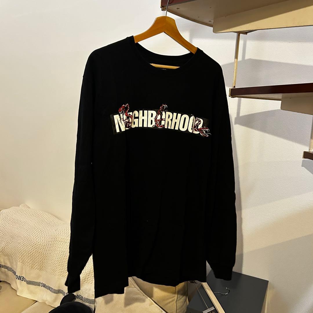 NEIGHBORHOOD ブラック 長袖カットソー L