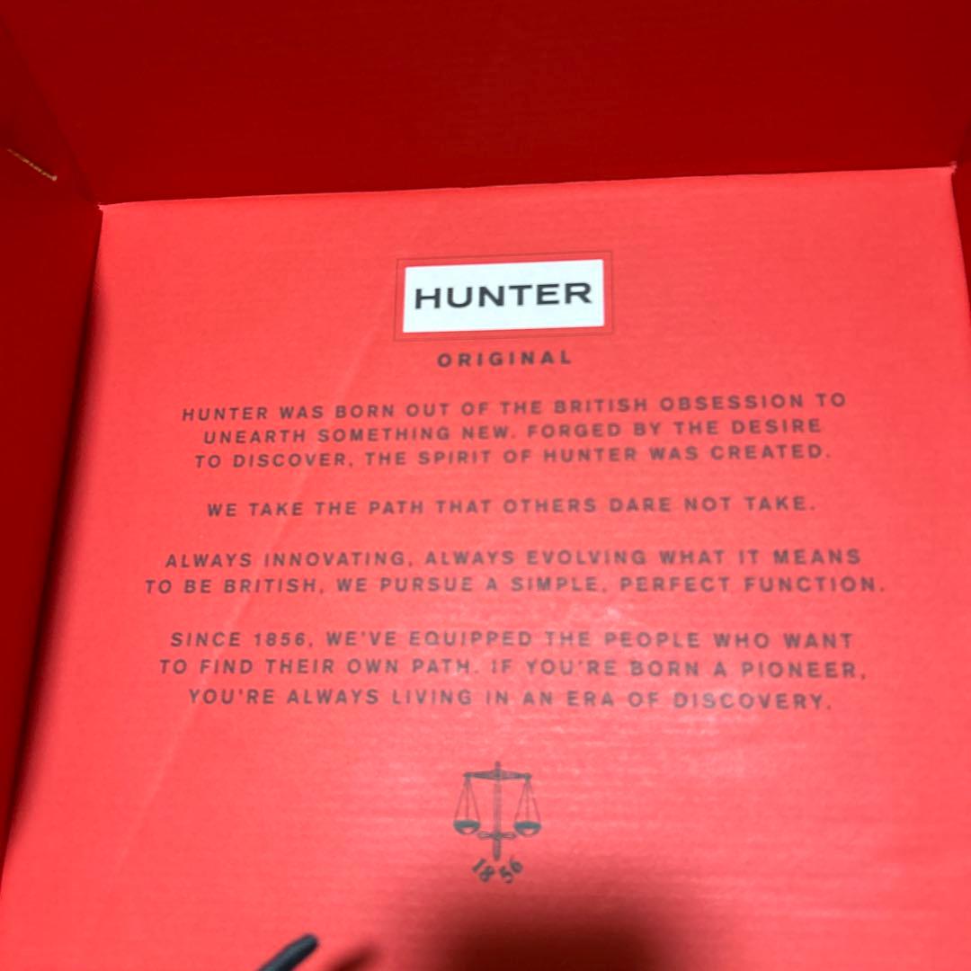 HUNTER オリジナル レインシューズ ネイビー