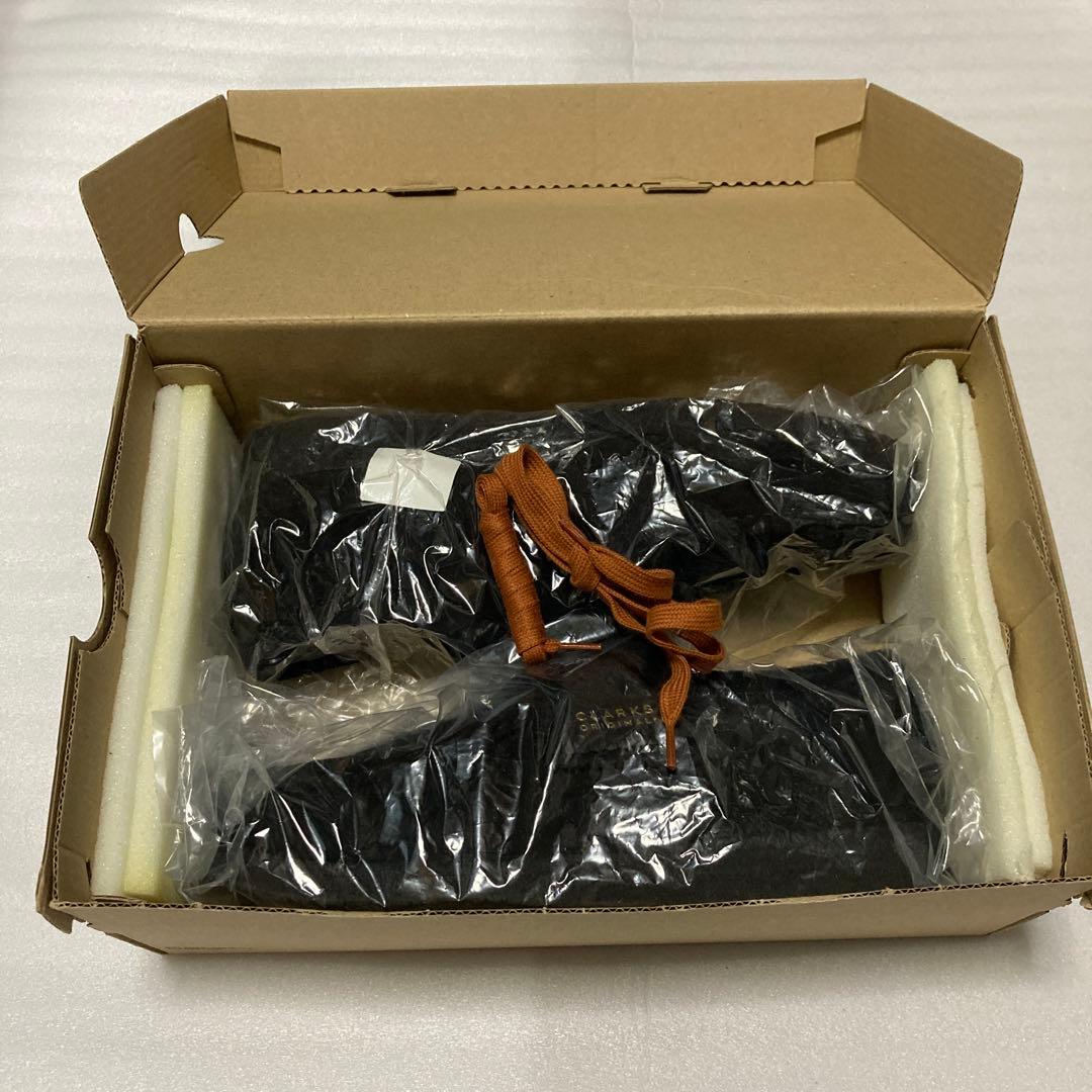 箱・付属品ありCLARKS Wallabeeブラック UK7.5