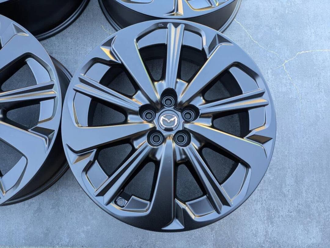 【美品 マツダ CX-60 純正 20インチ サテンブラック 4本】