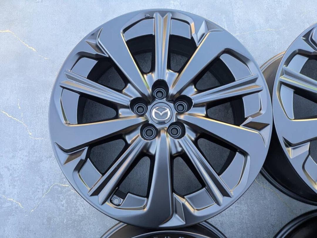 【美品 マツダ CX-60 純正 20インチ サテンブラック 4本】