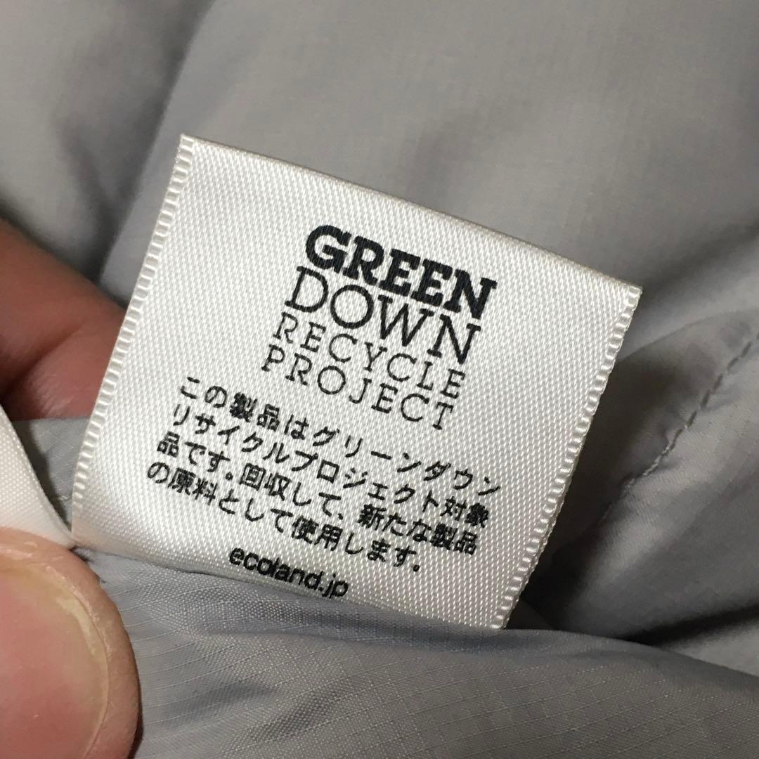 良品　ノースフェイス　ダウン　８０　グレー　ベビー　キッズ　north face