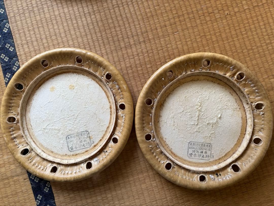 卯之助商店 締め太鼓革 3丁 2枚