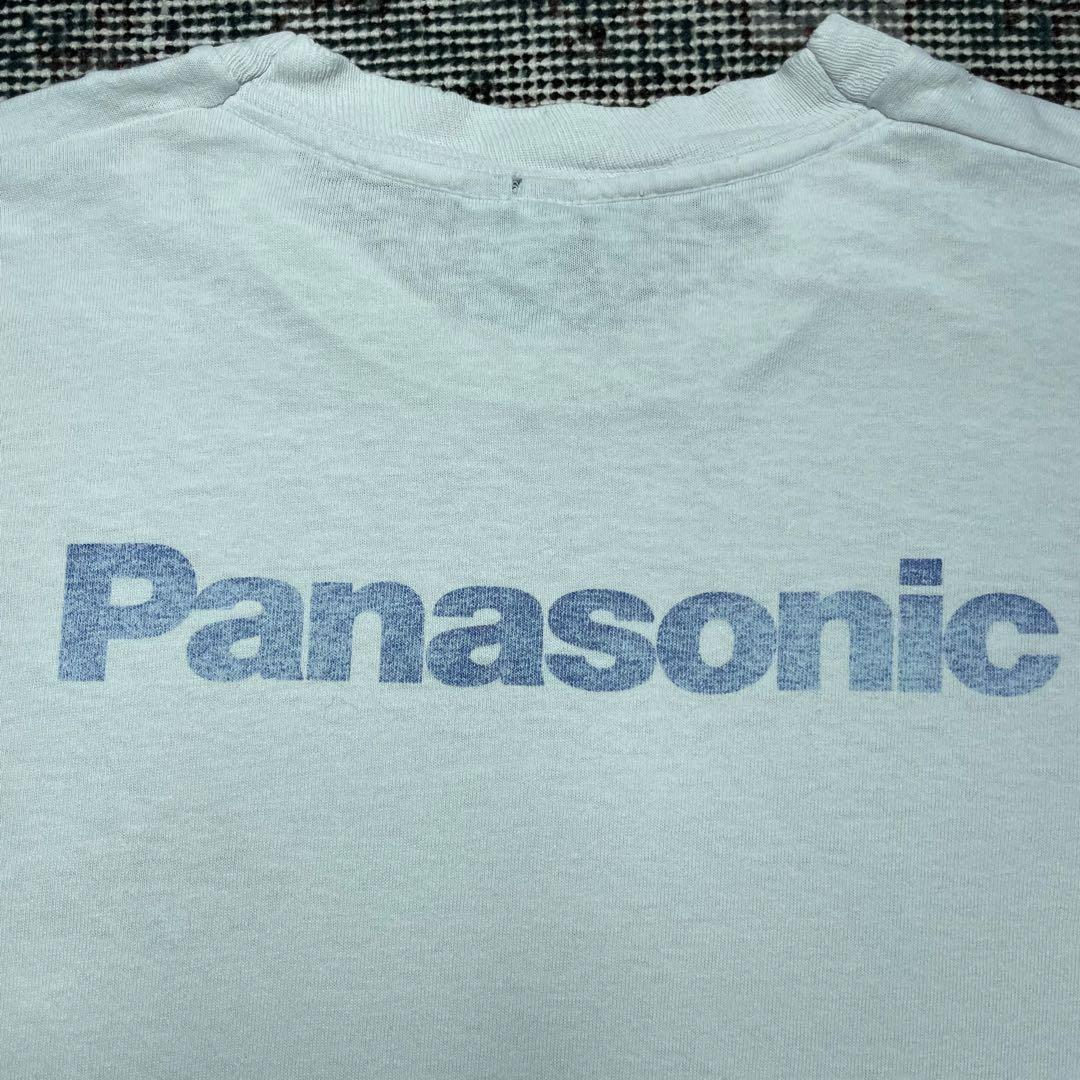 ヴィンテージ　ジュラシックパーク　Panasonic 映画　企業　ボロ　Tシャツ