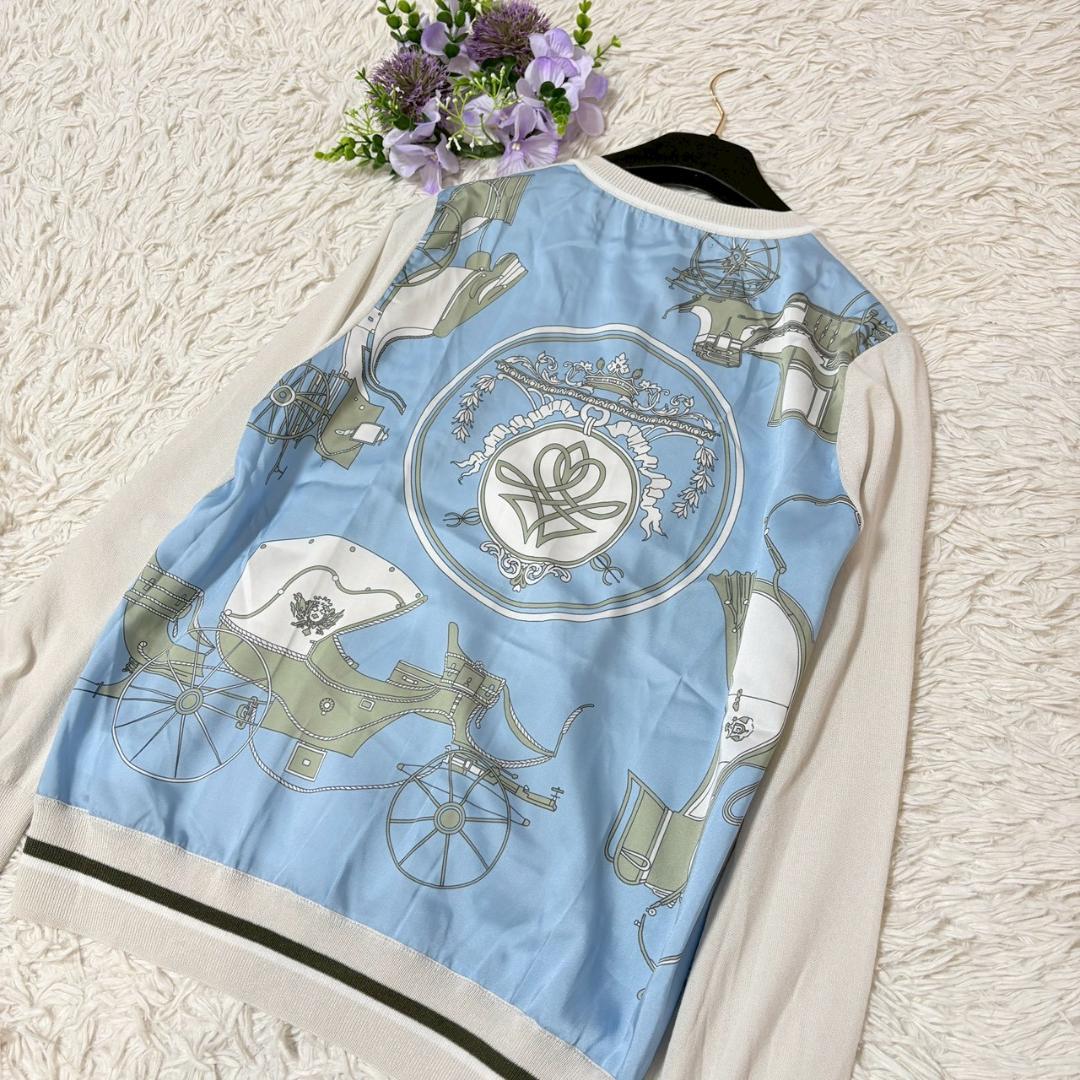 未使用タグ付き　DAMA collection　カーディガン　洗濯可　Mサイズ