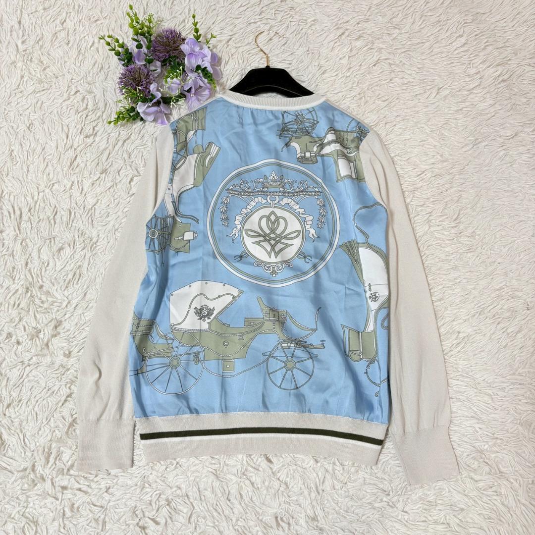 未使用タグ付き　DAMA collection　カーディガン　洗濯可　Mサイズ