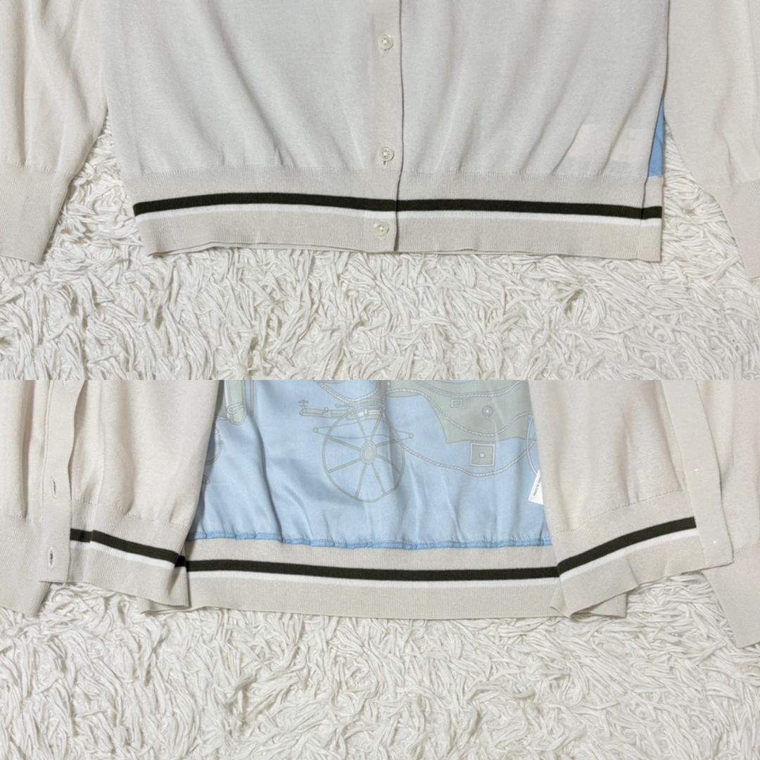 未使用タグ付き　DAMA collection　カーディガン　洗濯可　Mサイズ