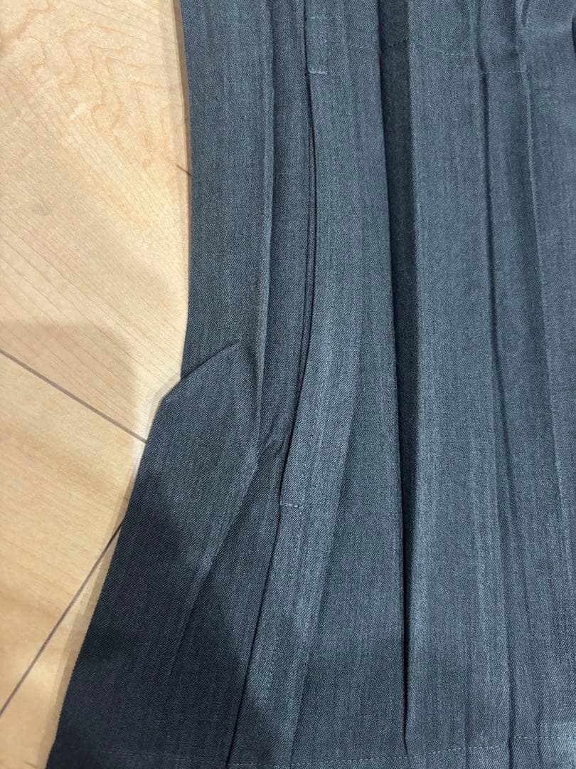 issey miyake men プリーツジャケット　ダークグレー