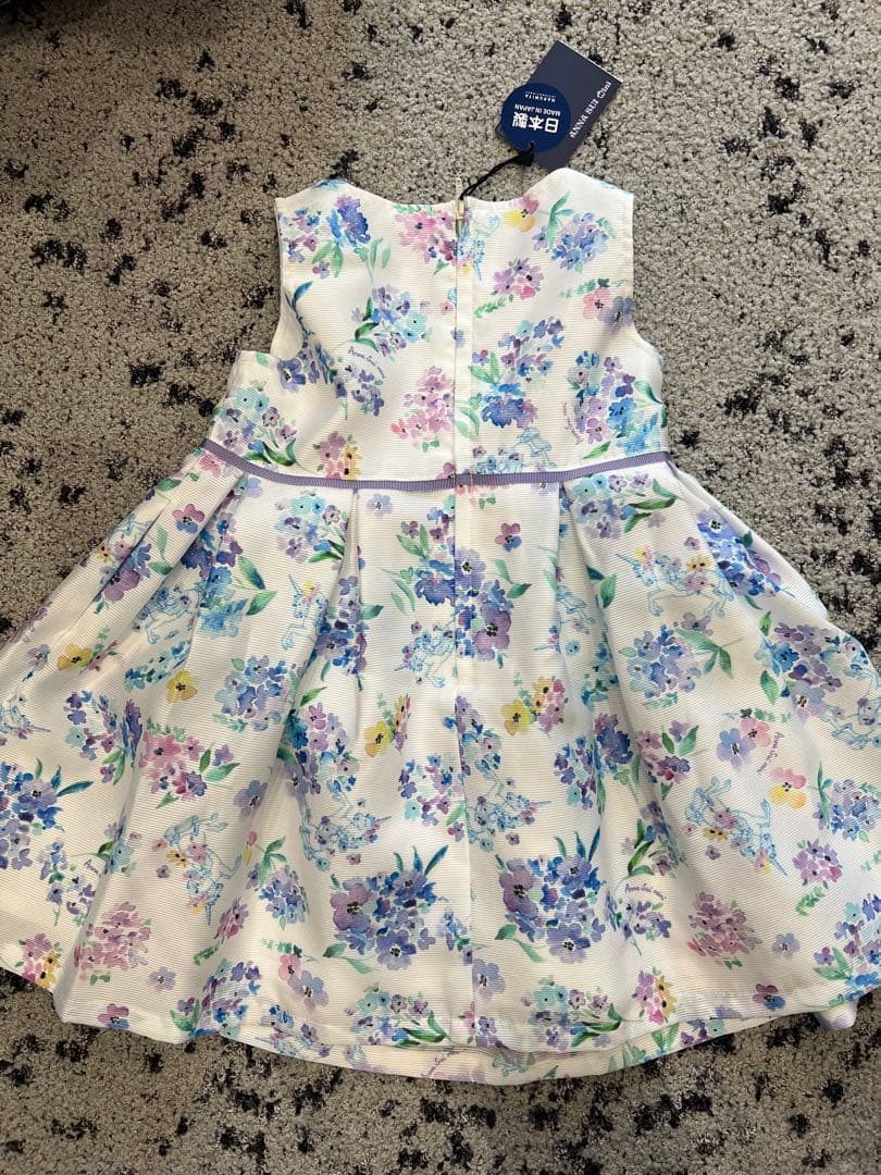 ANNA SUI Mini ワンピース ユニコーン花柄プリント