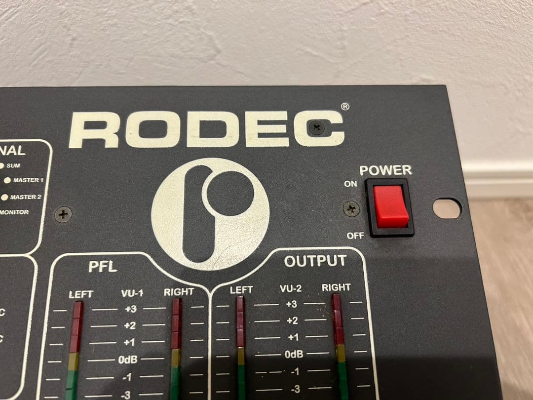 RODEC MX180 MKIII 　ミキサー DJサウンド⭐⭐⭐⭐⭐⭐