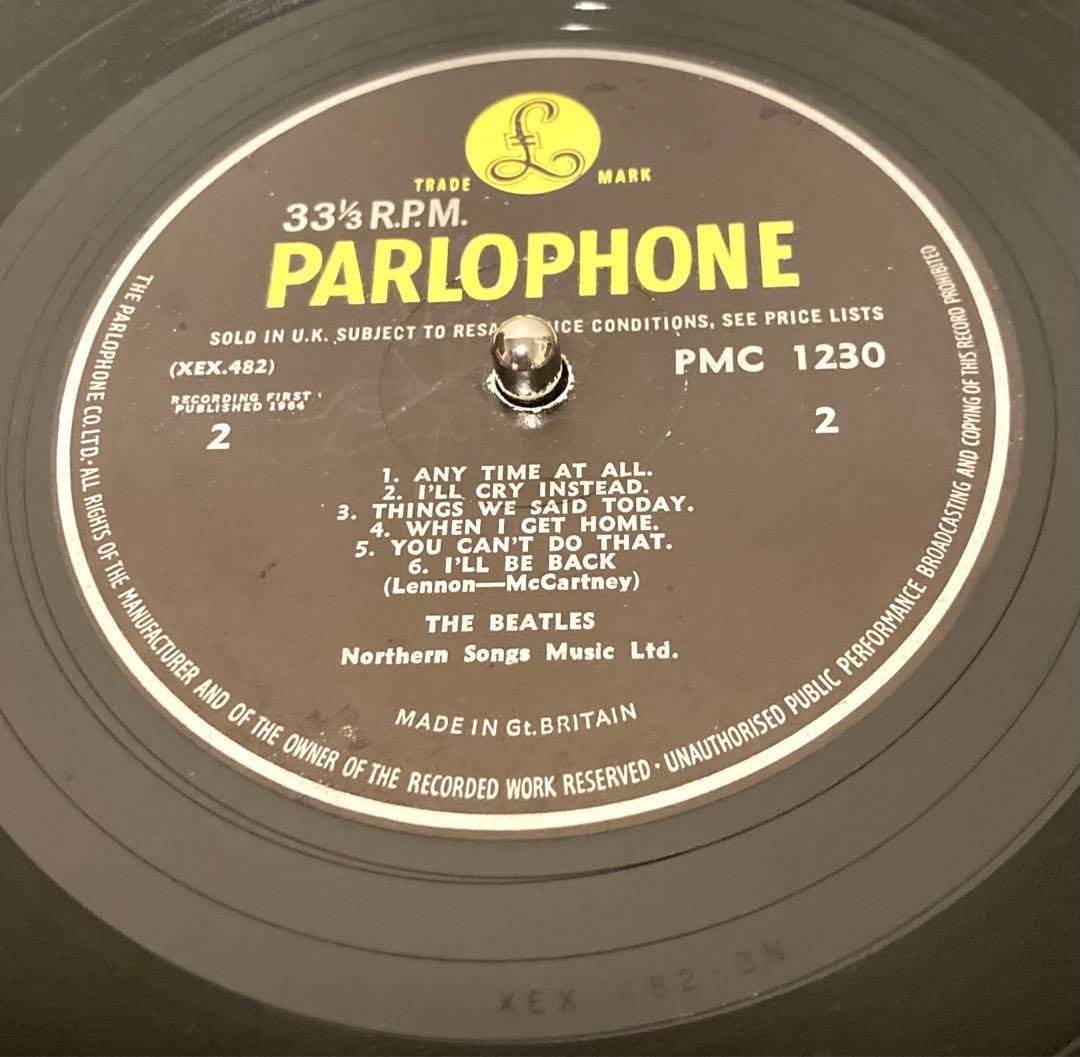 超初期盤 ビートルズ a hard day's night LPレコード