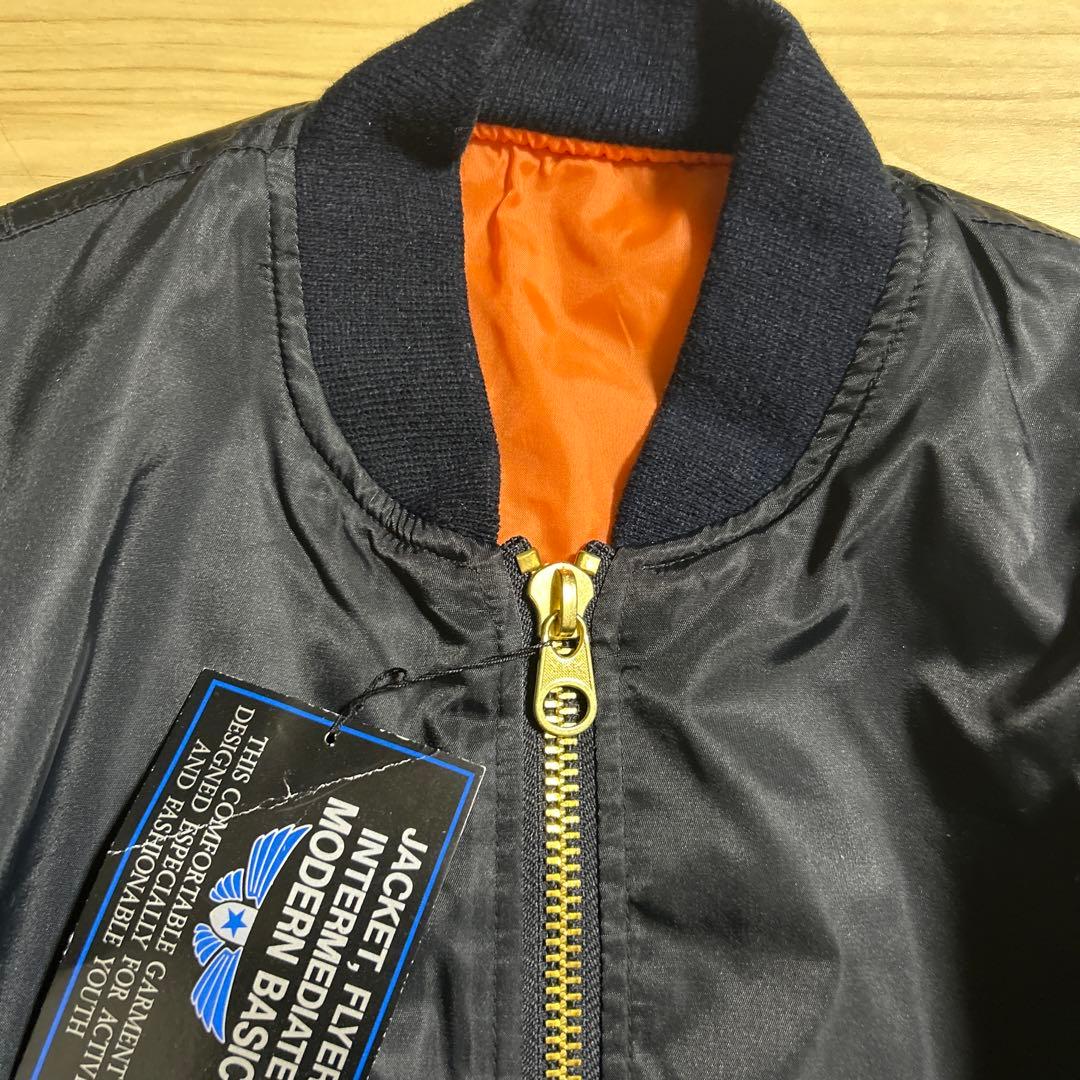 新品　Gleeman MA-1 フライトジャケット ブラック　リバーシブル
