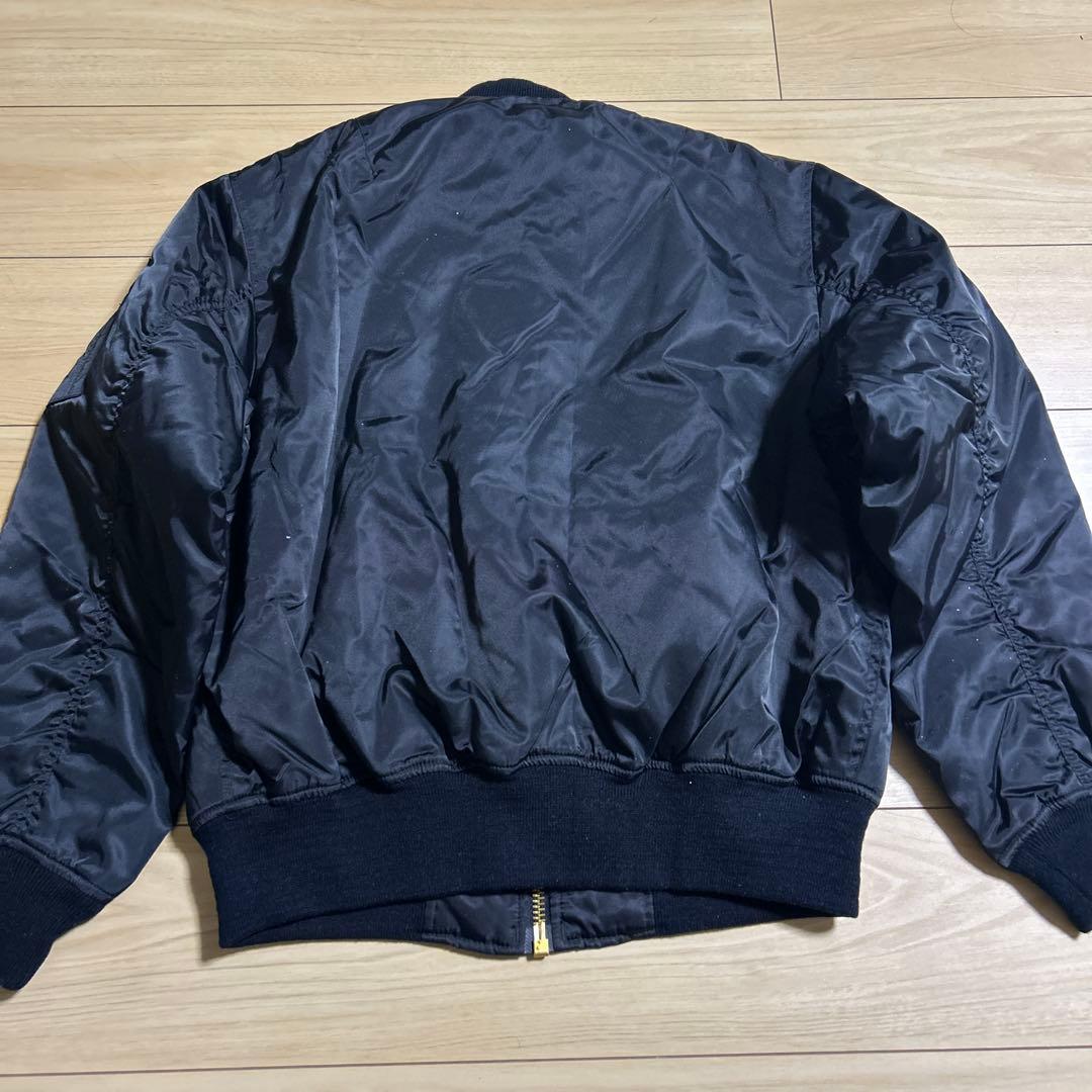 新品　Gleeman MA-1 フライトジャケット ブラック　リバーシブル