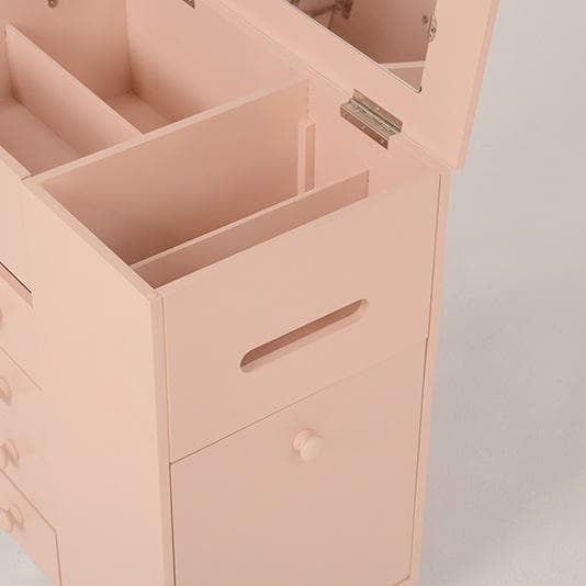 超メルカリ市価格【新品】姫系 たっぷり収納 多機能 コスメ ワゴン