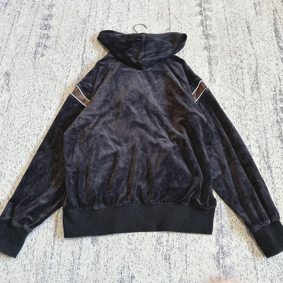 プーマ　puma　ジャージ　セットアップ　メンズ　L　ベロア　ブラウン