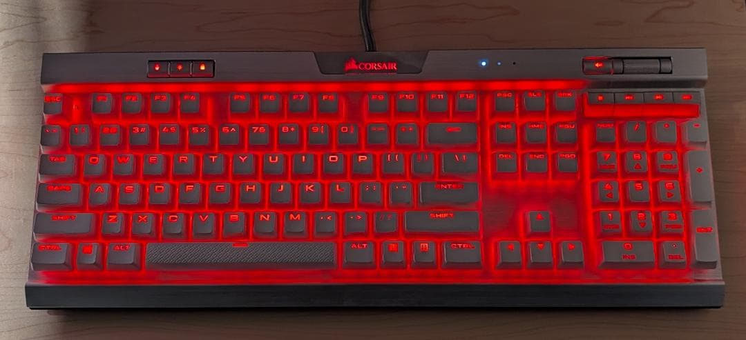 CORSAIR K70 RGB MK.2 SE WHITE 銀軸