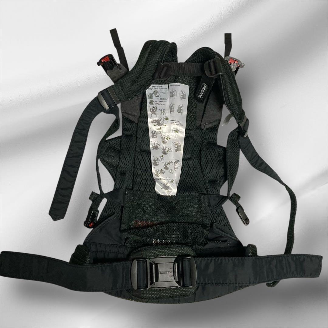 美品⭐︎ babybjornベビービョルン抱っこ紐　ハーモニー メッシュブラック