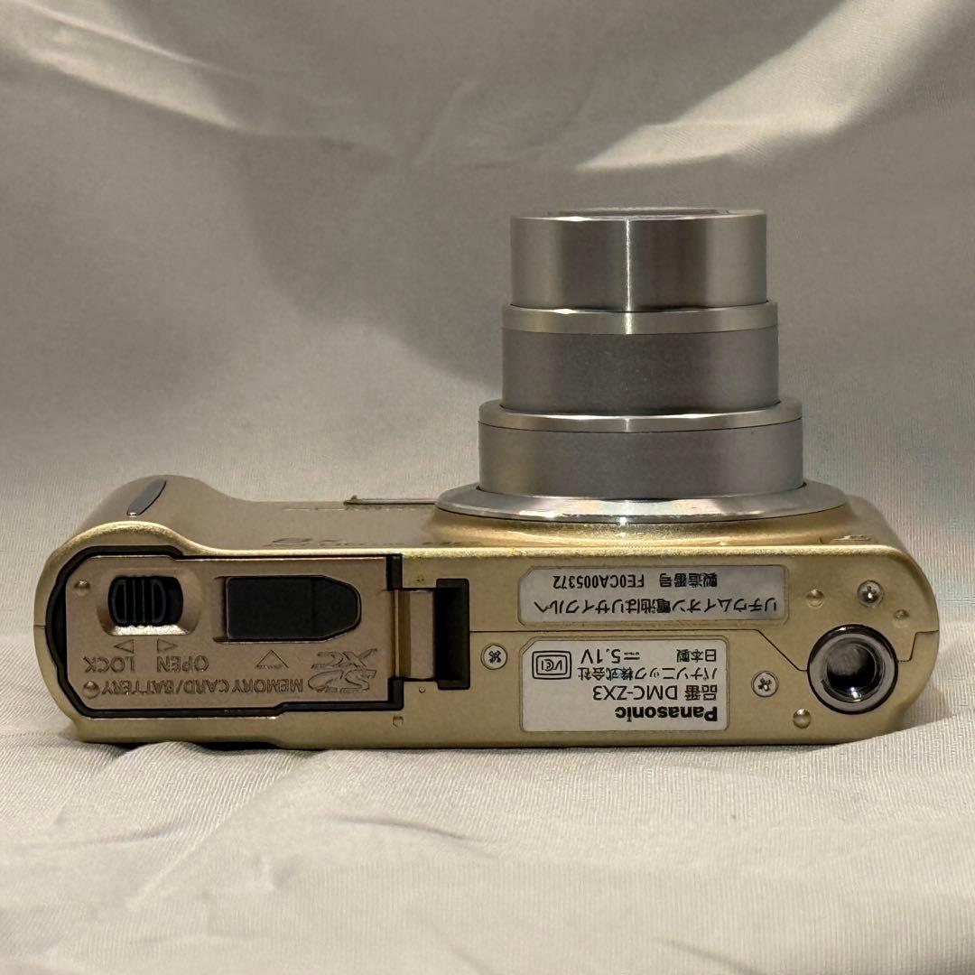 LUMIX DMC-ZX3 LEICAレンズ ゴールド 動作確認済 付属品あり