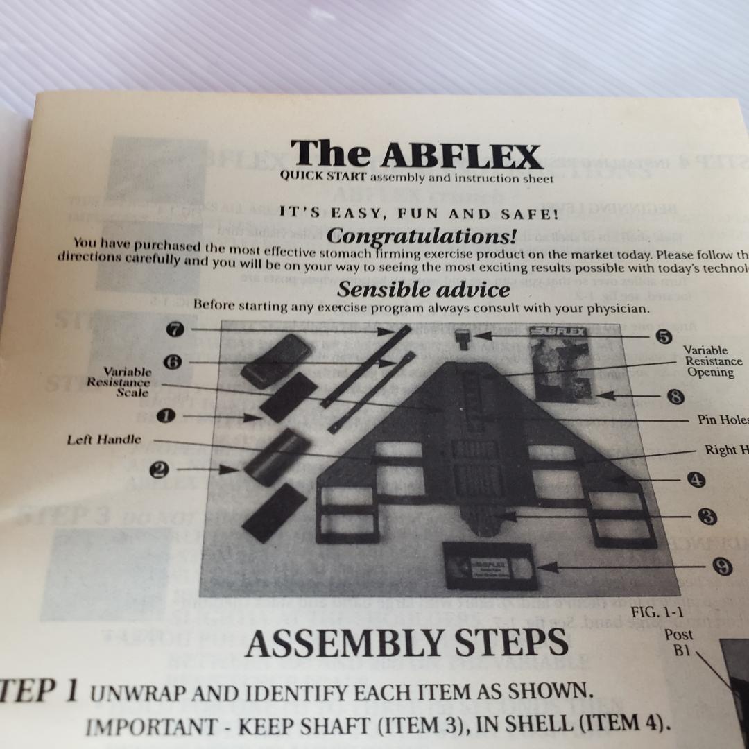 【箱付き】ABFLEX アブフレックス 腹筋運動器具【希少】