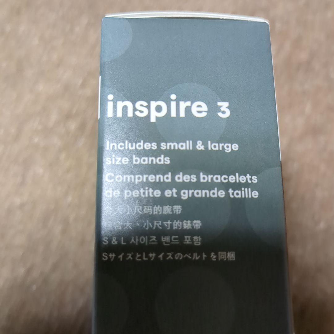 fitbit inspire3　ブラックケース＆ミッドナイトゼンベルト