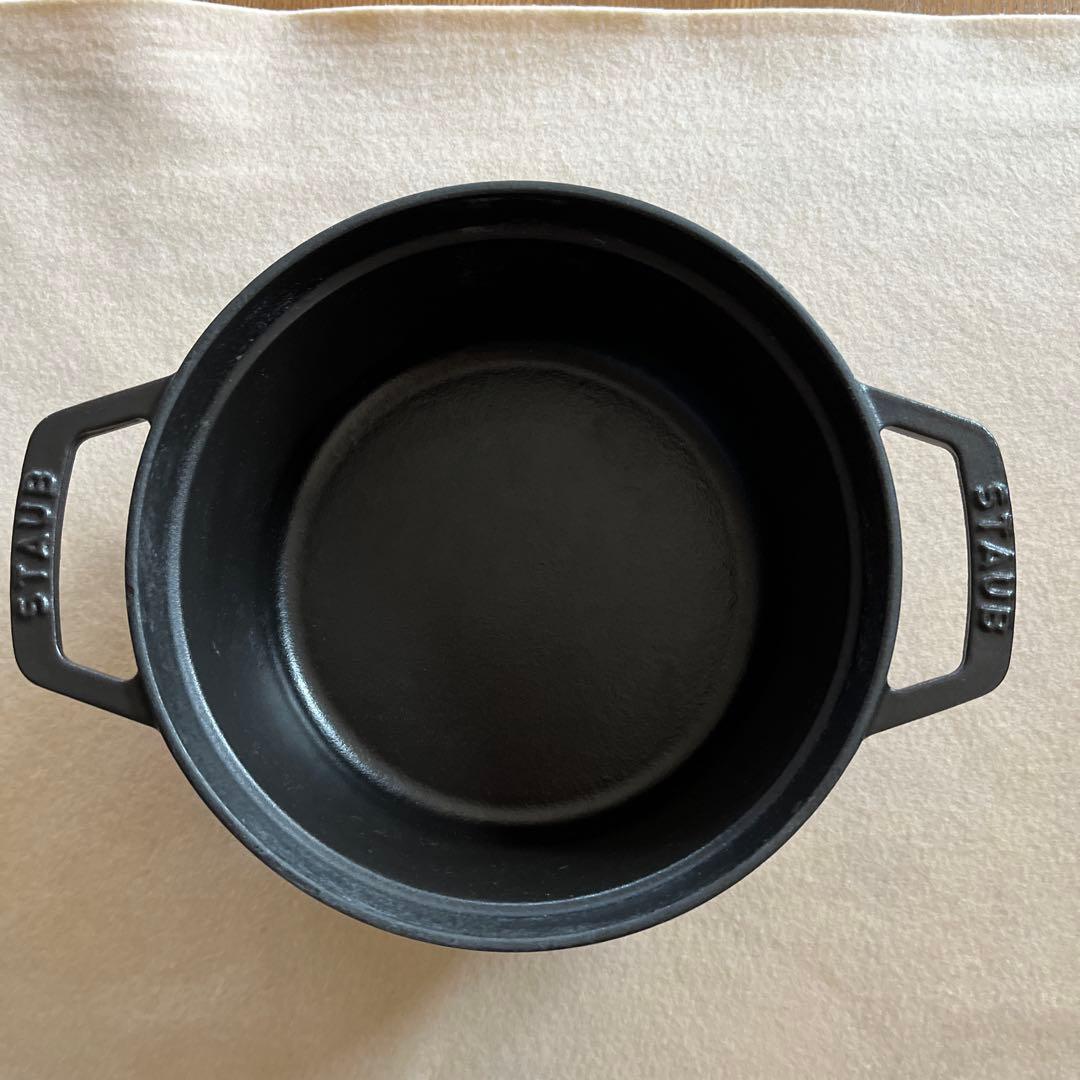STAUB LA COCOTTE ※ストウブココット20cm両手鍋 ブラック