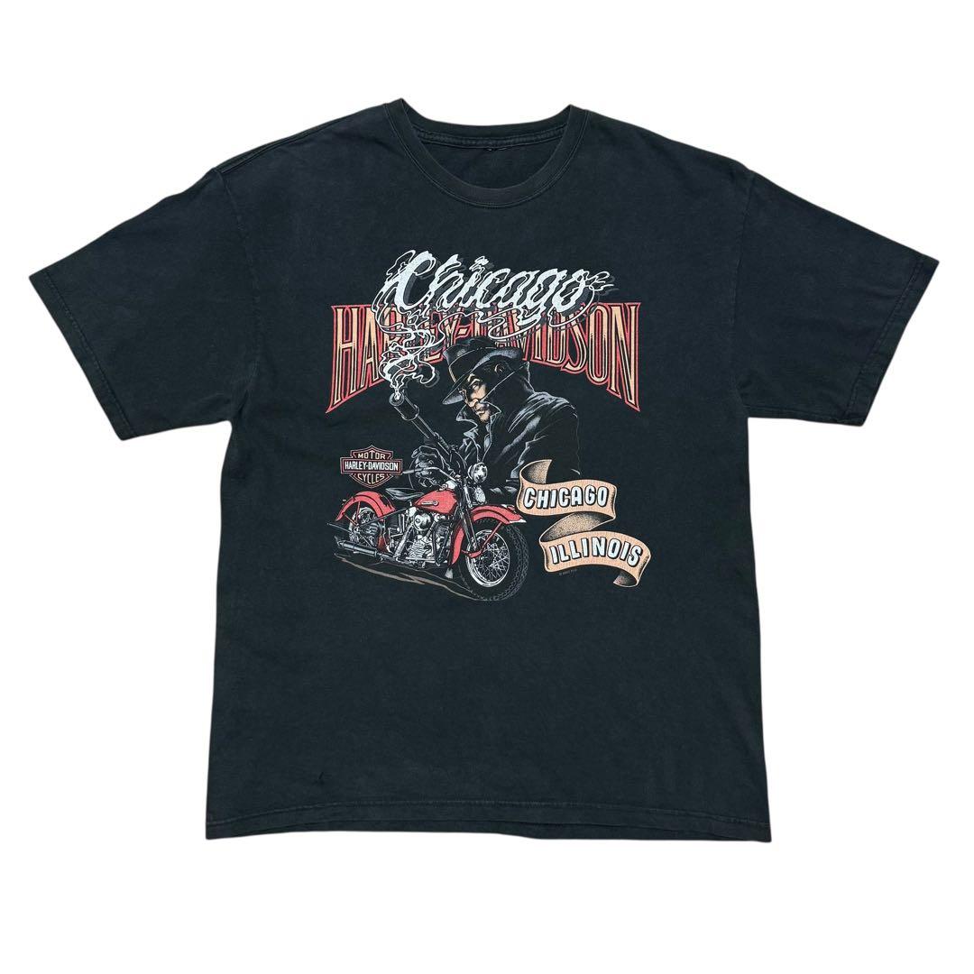 プ*ね様 希少 00s HARLEY DAVIDSON ギャング Tシャツ AM