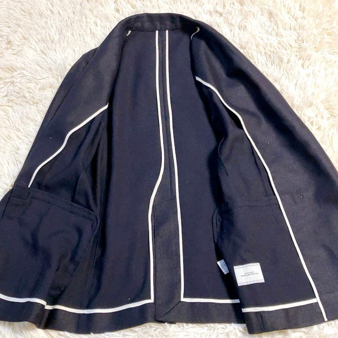 【超美品】グリーンレーベルリラクシング　ダブルブレストテーラード　36　貝ボタン