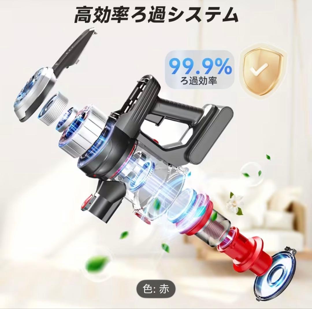 ★新品 XINSHE A7 コードレス掃除機 ハンド掃除機　スティッククリーナー