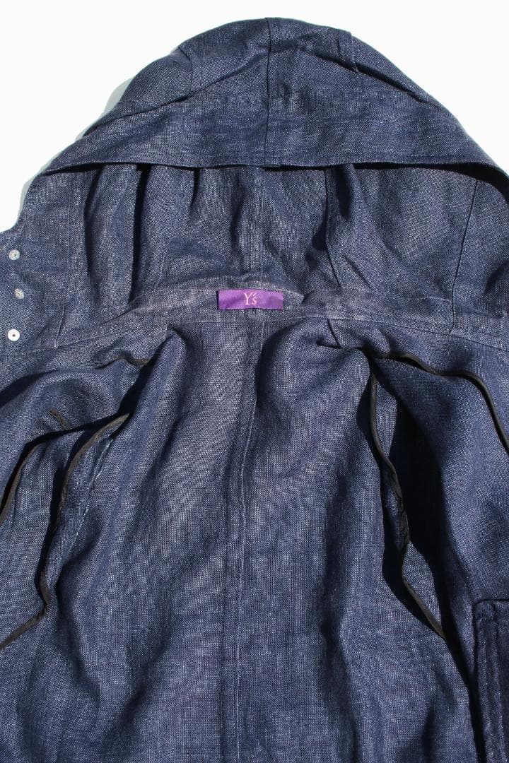 Y's ワイズ 半袖リネンモッズコート YOHJI YAMAMOTO COAT