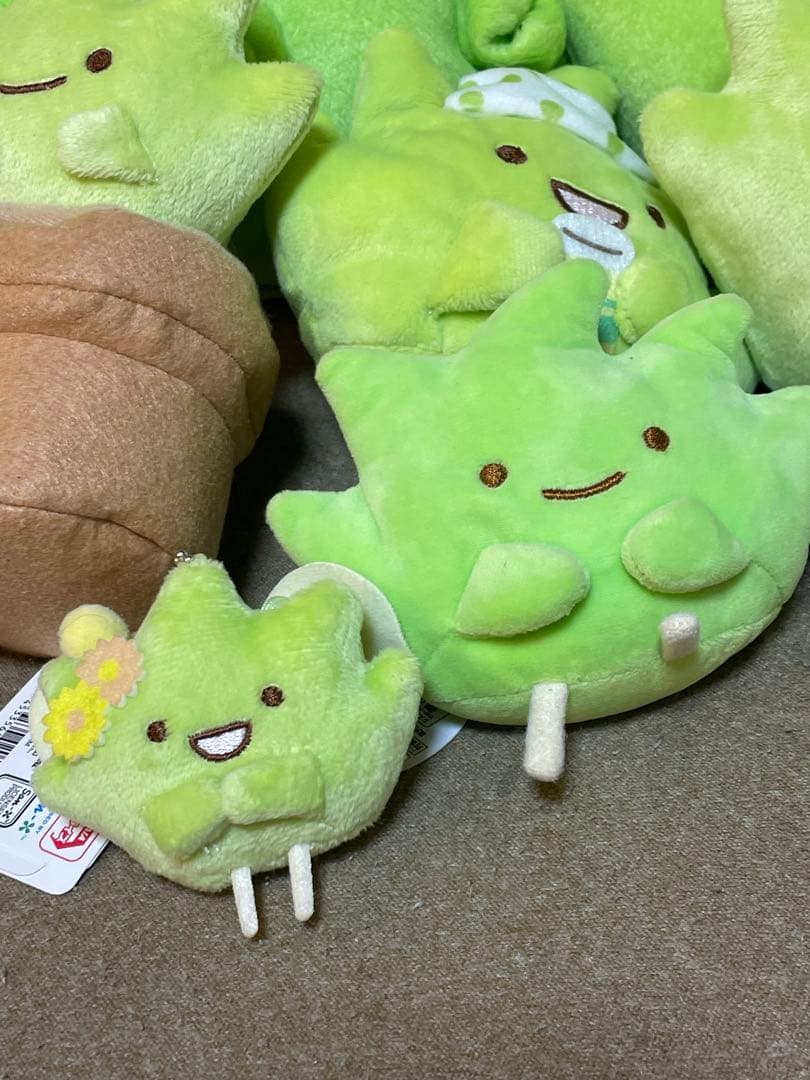 公*o様 【まとめ売り】すみっコぐらし　ざっそう　ぬいぐるみ　パペット　がま口