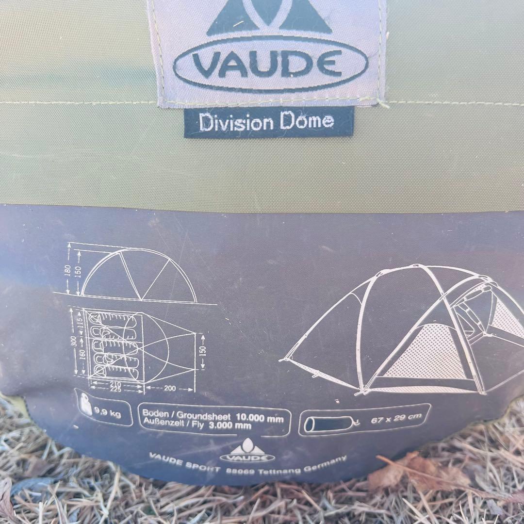 【希少】VAUDE division dome ドームテント　5人用