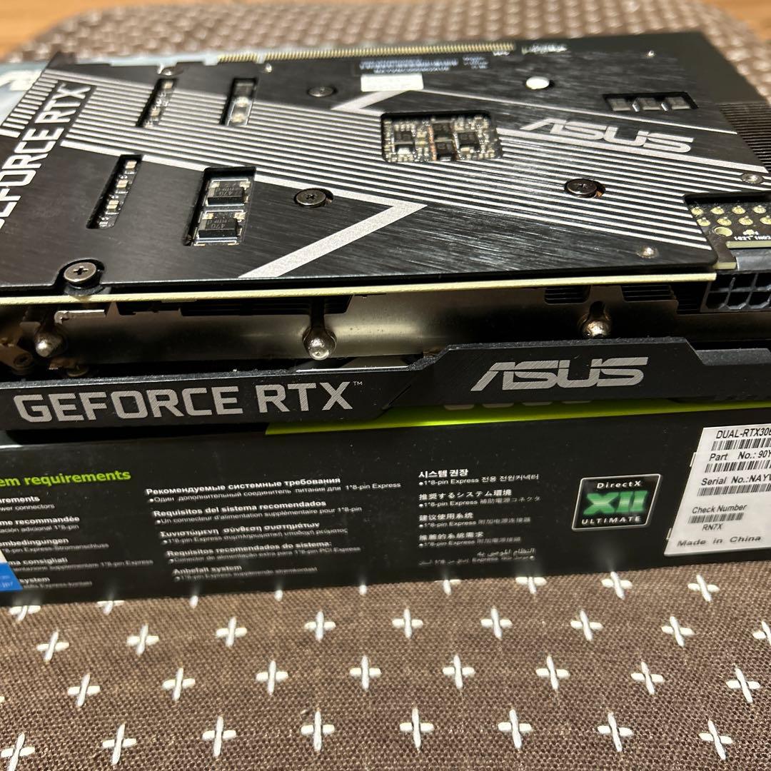 グラフィックボード・グラボ・ビデオカード ASUS GeForce RTX 3060 OC Edition 12GB