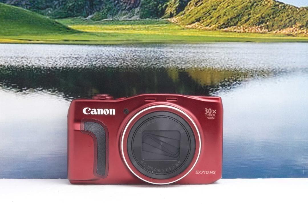 Canonパワーショット PowerShot SX710HS レッド