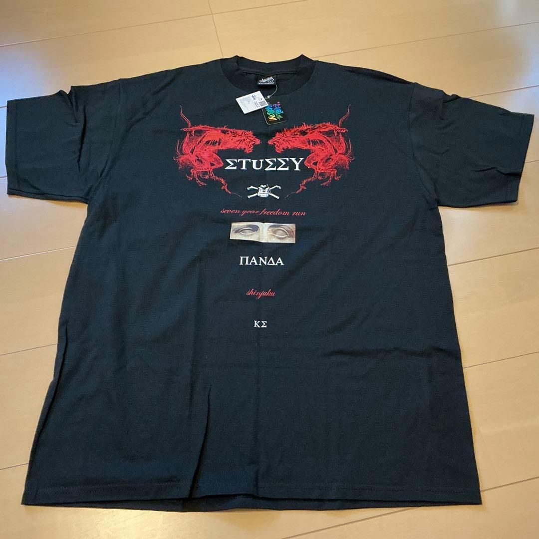 新品タグ付　00s OLD STUSSY 新宿chapt 7周年記念　Tシャツ