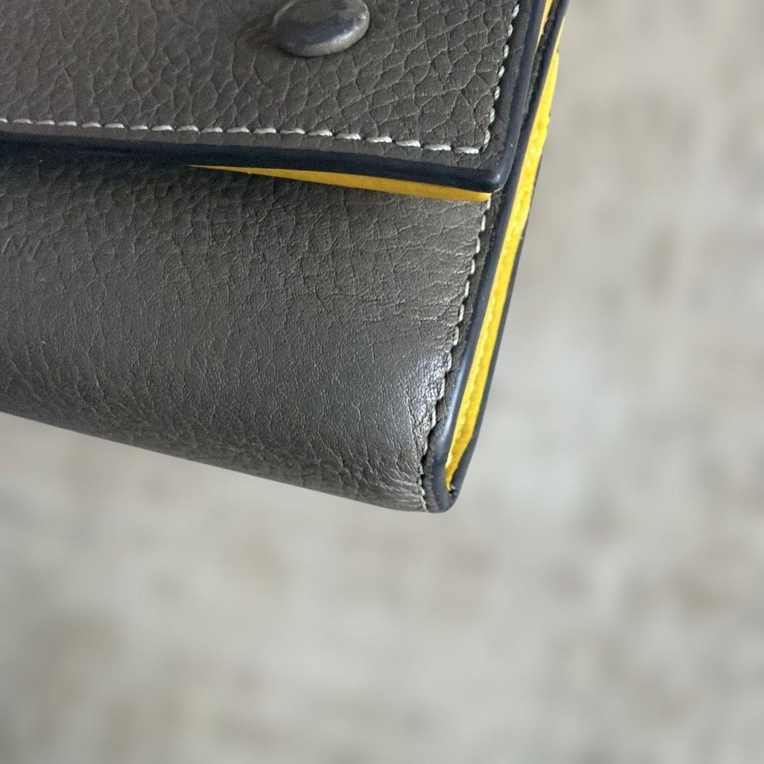 CÉLINE セリーヌ 三つ折り財布 グレー