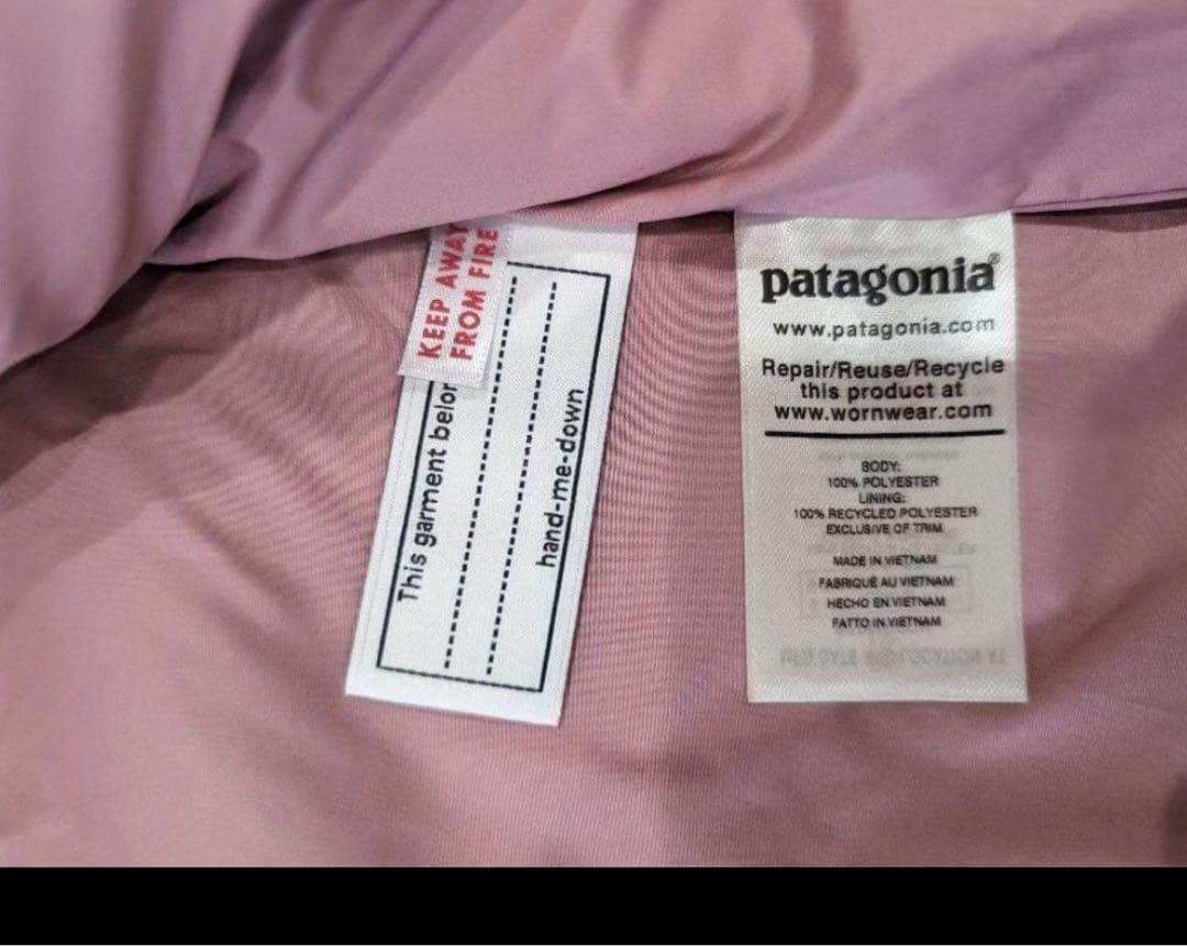 美品　Patagonia レトロX ベビー ベスト 12-18M
