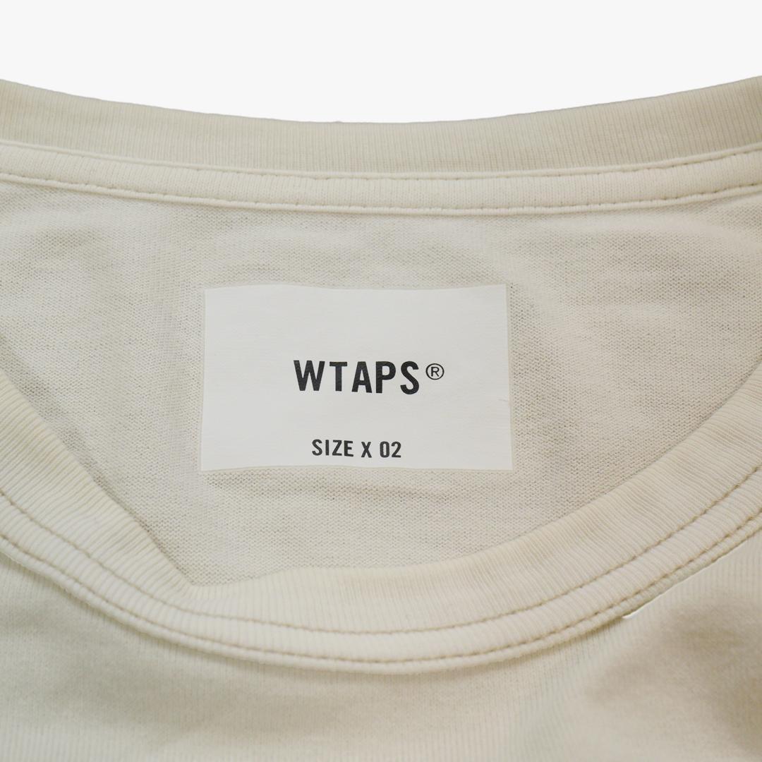 WTAPS 21AW THOR 刺繍 ロゴ Tシャツ ダブルタップス 染色加工