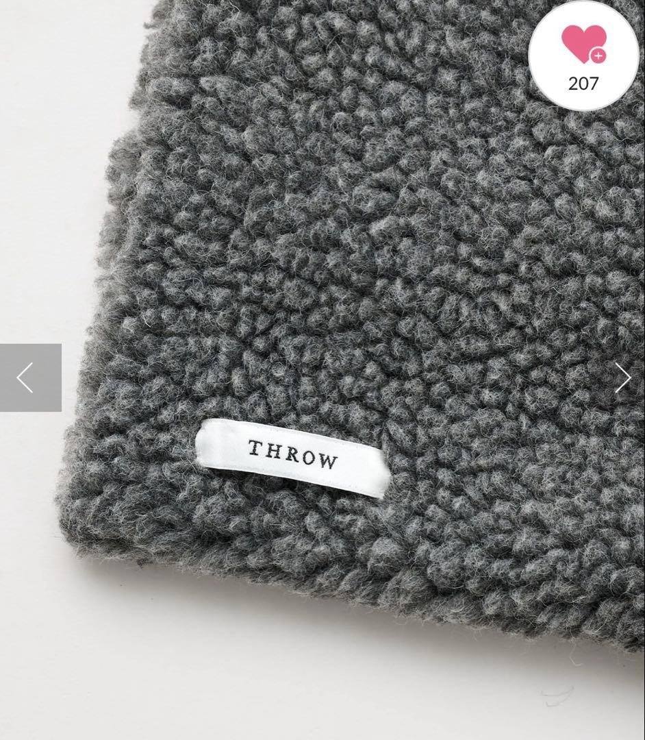 Whim Gazette(ウィム ガゼット) 【THROW】Boa Shawl