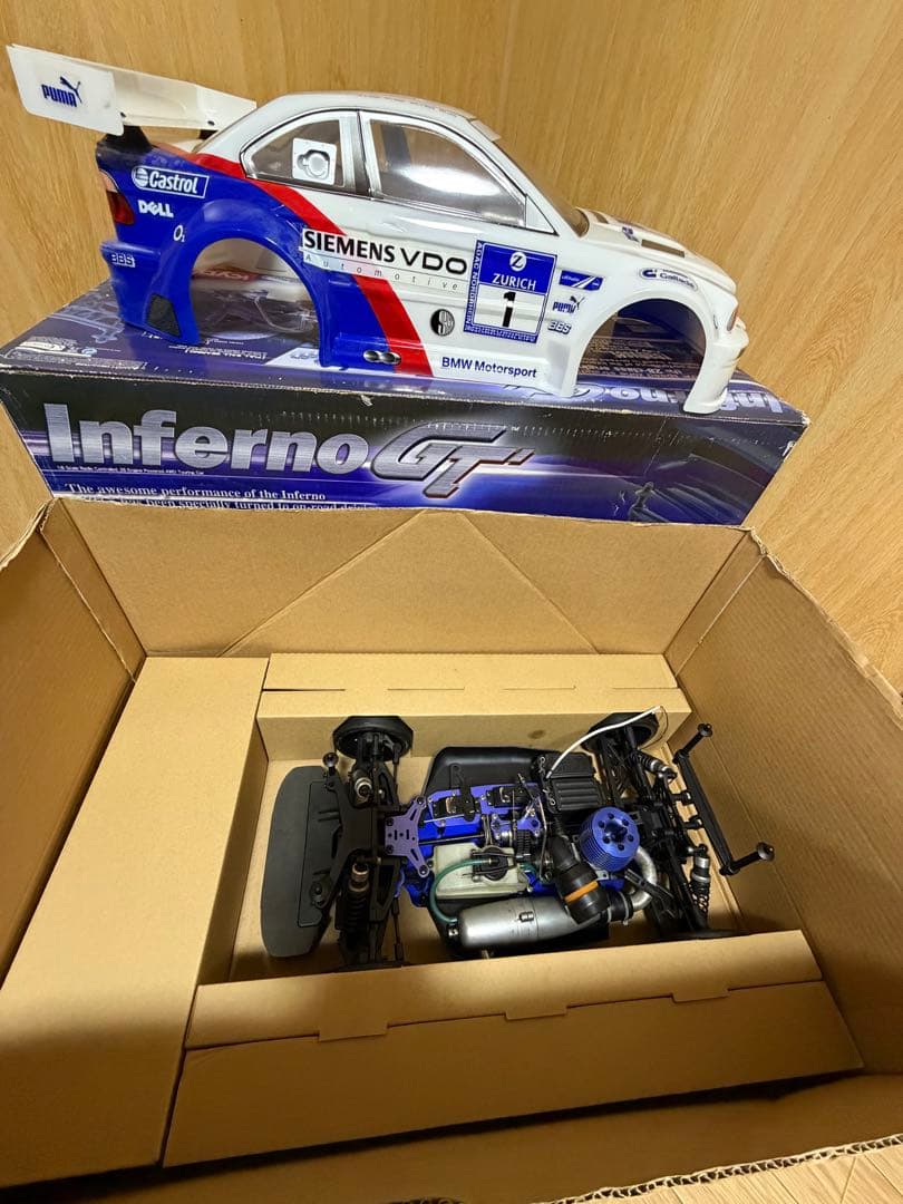 京商 インファーノGT 1/8  エンジンRC