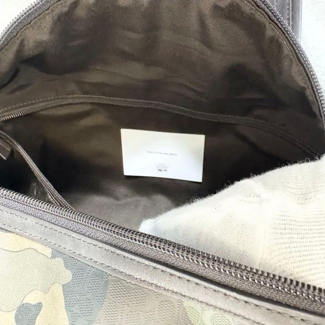 【美品・希少】COACH コーチ 大容量 ボストン ２WAY　カモフラ 迷彩